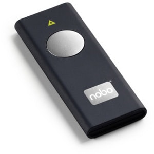 Nobo 1902388 Presentation Pointer - Laser - Wireless - Black