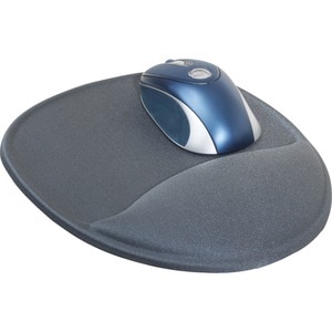 DAC MP113 Super Gel Mouse Pad Contoured Grey - 312 mm x 254 mm Dimension - Grey - Gel, Lycra - Tear Resistant