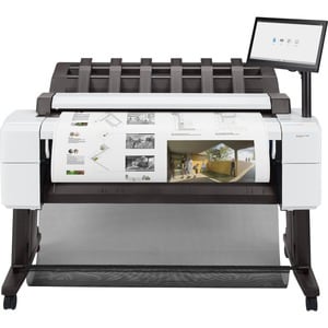 Impresora de gran formato de inyección de tinta HP Designjet T2600 PostScript - Includes Impresora, Escáner, Copiadora - 9