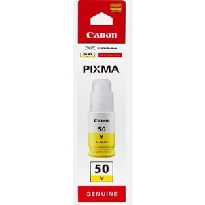 Canon GI-50Y Ink Refill Kit - Yellow - Inkjet - 7700 Pages - High Yield - 1 Pack