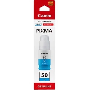 Canon GI-50C Ink Refill Kit - Cyan - Inkjet - 77000 Pages - 70 mL - High Yield - 1 Pack
