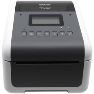 Brother TD-4550DNWB Desktop Direct Thermal Printer - Monochrome - Label Print - USB - Serial - Bluetooth - Wireless LAN - 