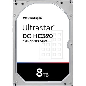 WD Ultrastar DC HC320 HUS728T8TALE6L4 8 TB Hard Drive - 3.5" Internal - SATA (SATA/600) - Conventional Magnetic Recording 
