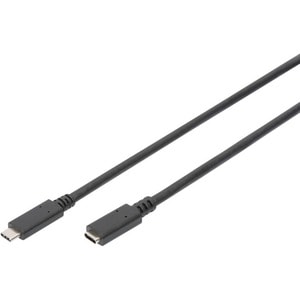 Digitus 1,50 m USB Datentransferkabel - 1 - Cable for MacBook, Smartphone, Docking Station, Notebook - 480 Mbit/s - Verlän