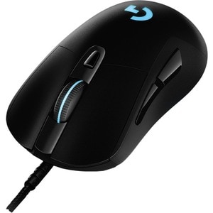 Mouse di gioco Logitech HERO G403 - USB - Ottico - 6 Pulsante(i) - Nero - Cavo - 16000 dpi