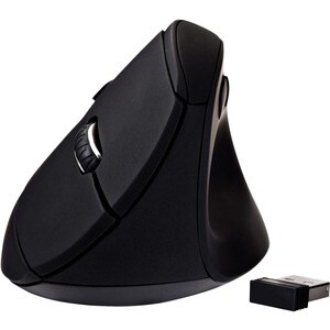 V7 Souris Optique V7 MW500-1E - Fréquence radio - USB - 6 Bouton(s) - Noir - Sans fil - 2,40 GHz - 1600 dpi - Roulettes avec frein - Symétrique
