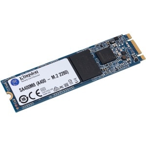 Kingston A400 240 GB Solid State Drive - M.2 2280 Internal - SATA (SATA/600) - 80 TB TBW - 500 MB/s Maximum Read Transfer 