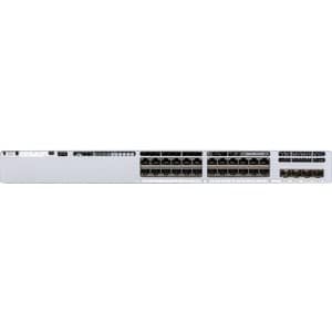 Cisco Catalyst 9300 C9300L-24T-4G 24 Portas Gerenciável Comutador Ethernet - 3 Camada suportada - Modular - 4 Slots SFP - 