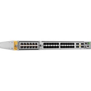 Allied Telesis x950-28XSQ Layer 3 Switch - Manageable - 3 Layer Supported - Modular - Optical Fiber - 1U - Rack-mountable