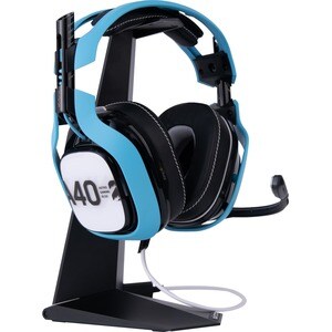 Logitech A40 TR Com fios Headset Estéreo Auscultadores para gaming - Preto, Azul - Binaural - Escuta - 48 Ohm - 20 Hz para