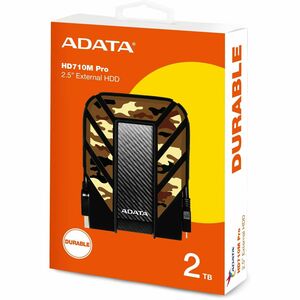 Disco Duro Adata - 2.5" Externo - 2TB - Camuflaje - Consola de juegos Dispositivo compatible - USB 3.2 (Gen 1) - 3Año(s) G