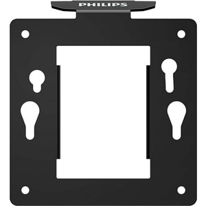 Philips BS8B2325B Mounting Bracket for Thin Client, Mini PC - Black - 1 Display(s) Supported - 5 kg Load Capacity - 100 x 