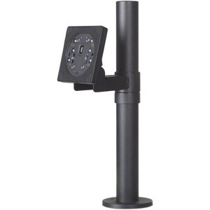 SpacePole Pole Mount for Display Screen - Black - 1 Display(s) Supported