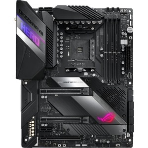 Asus ROG Crosshair VIII Hero Desktop Motherboard - AMD X570 Chipset - Socket AM4 - ATX - 128 GB DDR4 SDRAM Maximum RAM - D