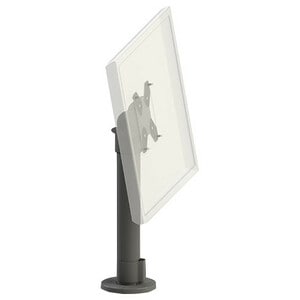 SpacePole Stangenbefestigung für Flachbildschirm - 75 x 75, 100 x 100 - VESA-Wandhalterungsnorm
