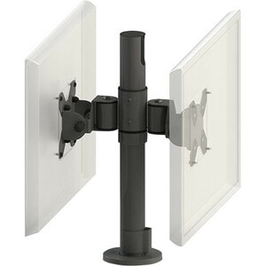 SpacePole Stangenbefestigung für Flachbildschirm - Höhenverstellbar - 75 x 75, 100 x 100 - VESA-Wandhalterungsnorm