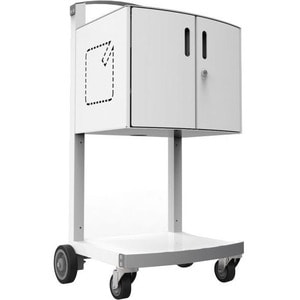 Compulocks CartiPad Uno Charging Cart - Steel - 550.2 mm Width x 458 mm Depth x 988.6 mm Height - For 16 Devices