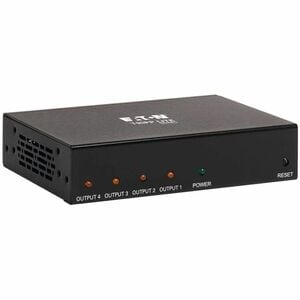 Eaton Tripp Lite Series 4-Port HDMI Splitter - 4K @ 60 Hz, 4:4:4, Multi-Resolution Support, HDR, HDCP 2.2, TAA - 4096 x 21