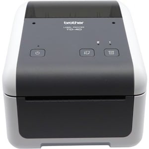 Brother TD4420DN Desktop Direct Thermal Printer - Monochrome - Label Print - Ethernet - USB - Serial - 108.40 mm (4.27") P