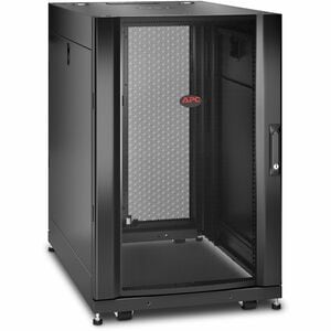 APC by Schneider Electric NetShelter SX 18U Server Rack Enclosure 600mm x 900mm w/ Sides Black - For Server, Storage - 18U