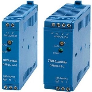Allied Telesis DRB50 Stromversorgung - 50 W - DIN Rail - 120 V AC, 230 V AC Eingang - 48 V DC Ausgang - 91% Effizienz