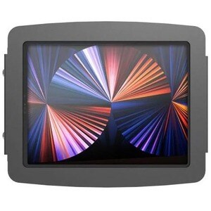 Compulocks iPad Pro 12.9" (3-6th Gen) Space Enclosure Wall Mount Black - High-Grade Aluminum Enclosure, Conceals charging 