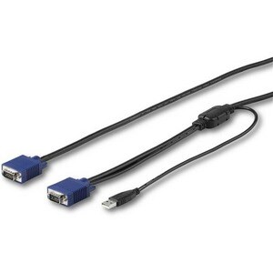 StarTech.com RKCONSUV10. Kabellänge: 3 m, Tastatur Porttyp: USB, Maus Porttyp: USB. Compliance certificates: RoHS. Gewicht