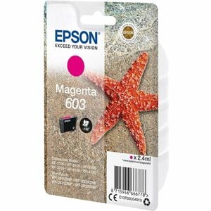 Epson 603 Original Inkjet Ink Cartridge - Single Pack - Magenta - 1 Pack - 130 Pages