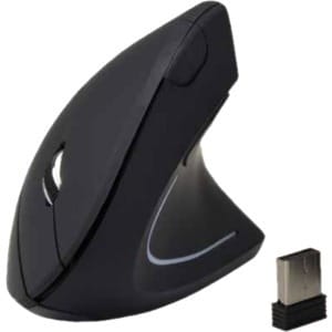 Souris MCL - Fréquence radio - USB - Optique - 6 Bouton(s) - Noir - Sans fil - 2,40 GHz - 1600 dpi - Roulettes avec frein 