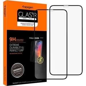 Spigen GLAS.tR SLIM Tempered Glass Screen Protector - Crystal Clear - 2 - For LCD iPhone 11, iPhone XR