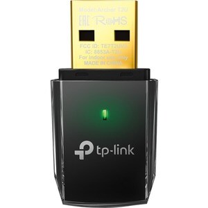 TP-Link Archer T2U Wi-Fi Adapter für Desktop Computer - IEEE 802.11ac - USB 2.0 - 600 Mbit/s - 2,40 GHz ISM - 5 GHz UNIIEx