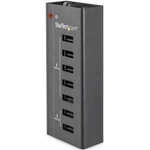 StarTech.com 60 W AC Adapter - 1 Pack - For USB Device, Mobile Device, iPhone - 120 V AC, 230 V AC Input - 5 V DC, 12 V DC
