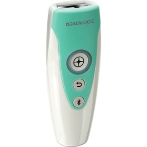 Datalogic RIDA DBT6420 Handheld Barcode Scanner Kit - Wireless Connectivity - Light Green, White - 1.50 m Scan Distance - 