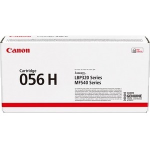 Canon 056 H Original High Yield Laser Toner Cartridge - Black - 1 Pack - 21000 Pages