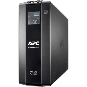 Schneider Electric Back-UPS Pro BR1600MI Line-interactive UPS - 1.60 kVA/960 W - Tower - AVR - 16 Hour Recharge - 2.60 Min