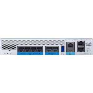 Cisco Catalyst 9800-L 802.11ax Wireless LAN Controller - 2.40 GHz, 5 GHz - 6 x Network (RJ-45) - 2.5 Gigabit Ethernet, 10 