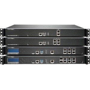 SonicWall 6210 Network Security/Firewall Appliance - 6 Port - 10/100/1000Base-T - Gigabit Ethernet - 6 x RJ-45 - 1U - Rack