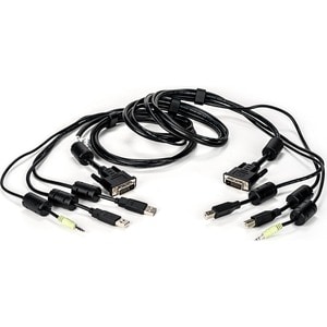 DVI-D CABLE, USB AUDIO, DPP - 6FT