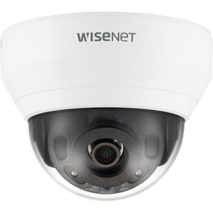 Wisenet QND-6022R 2 Megapixel Indoor Full HD Network Camera - Color, Monochrome - Dome - White - 65.62 ft Infrared Night V