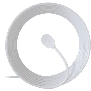 Arlo Ultra 25 ft. Outdoor Magnetic Charging Cable - For Security Camera - White - 7.62 m Cord Length - Magnetic Charger - 1