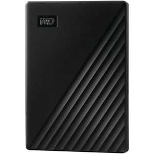 WD My Passport 2 TB Portable Hard Drive - External - Black - USB 3.2 - 256-bit Encryption Standard