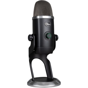 Blue Yeti X Wired Condenser Microphone - Stereo - 20 Hz to 20 kHz - Cardioid, Bi-directional, Omni-directional - Stand Mou