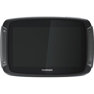 TomTom RIDER 550 Motorcycle GPS Navigator - Black - Mountable - 10.9 cm (4.3") - Touchscreen - Camera, Microphone - Text-t