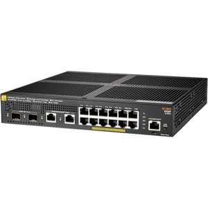 HPE 2930F 12G PoE+ 2G/2SFP+ Switch - 16 Ports - Manageable - 3 Layer Supported - Modular - 170 W Power Consumption - Twist