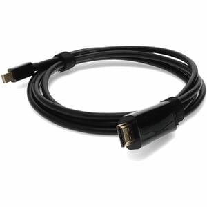 AddOn HDMI/Mini DisplayPort Audio/Video Cable - 6 ft HDMI/Mini DisplayPort A/V Cable for Audio/Video Device - First End: 1