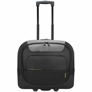 Targus CityGear TCG717GL Carrying Case (Roller) for 39.6 cm (15.6") to 43.9 cm (17.3") Notebook - Black, Grey - Shock Abso