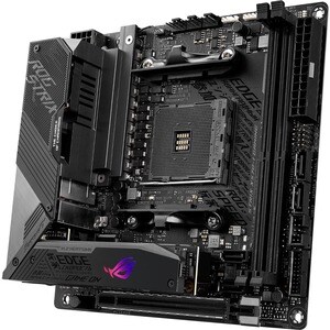 Asus ROG Strix X570-I Gaming Desktop Motherboard - AMD X570 Chipset - Socket AM4 - Mini ITX - 64 GB DDR4 SDRAM Maximum RAM