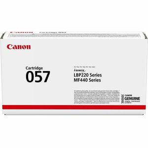 Canon 057 Original Laser Toner Cartridge - Black Pack - 3100 Pages