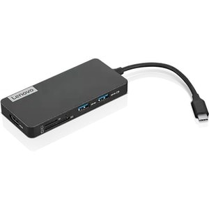 Lenovo USB-C 7-in-1 Hub - for Notebook - 15 W - USB Type C - 4 x USB Ports - 1 x USB 2.0 - 2 x USB 3.0 - USB Type-C - HDMI