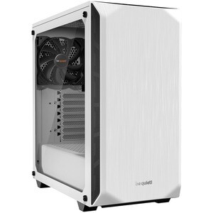be quiet! Computergehäuse - ATX, Micro ATX, Mini ITX Motherboard Supported - Midi-Tower - Acrylnitril-Butadien-Styrol (ABS), Stahl, Gehärtetes Glas - Weiß - 7,53 kg - 7 x Bay(s) - 2 x 140 mm x Fan(s) Installed - 0 - 6 x Fan(s) Supported - 0 x External 5.25" Bay(s) - 0 x Internal 5.25" Bay(s) - 2 x Internal 3.5" Bay(s) - 5 x Internal 2.5" Bay(s) - 7 x Slot(s) - 2 x USB(s) - 1 x Audioeingang - 1 x Audioausgang
